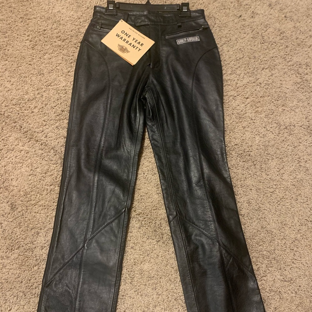 *NEW* Harley Davidson Leather Pants